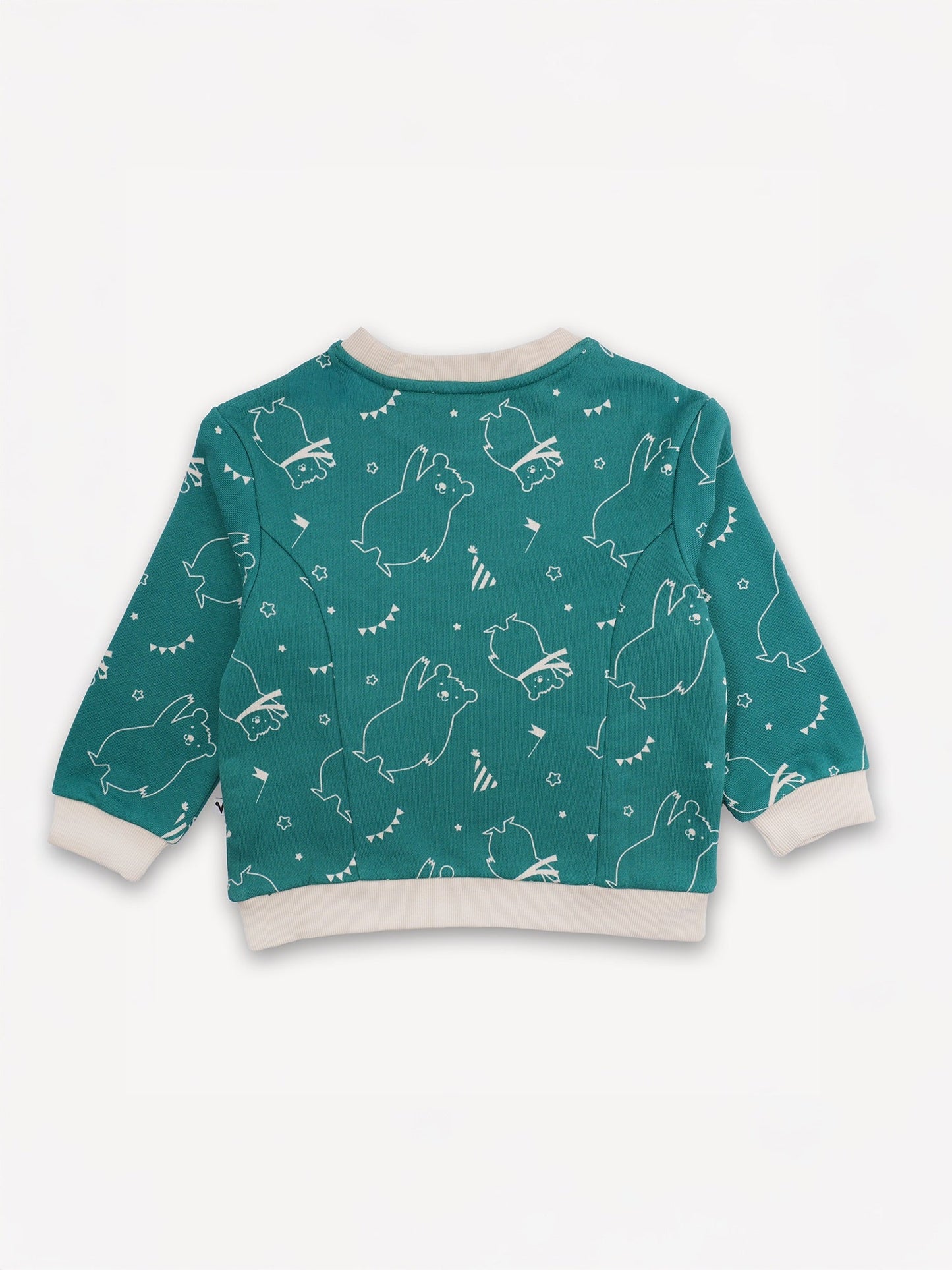 Bear-Print Sweatshirt