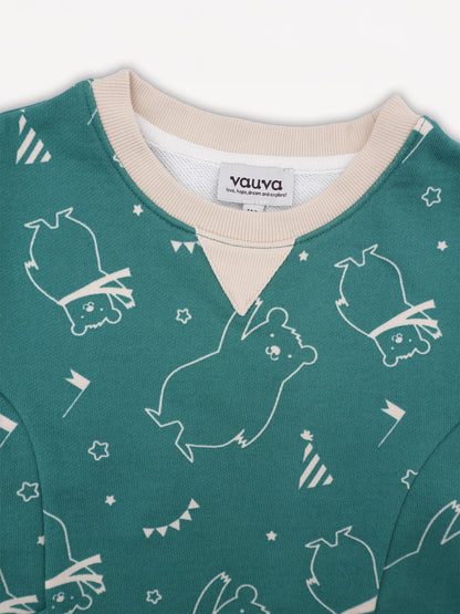 Bear-Print Sweatshirt