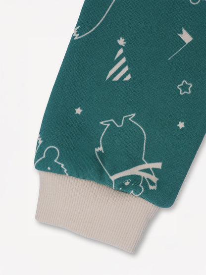 Bear-Print Sweatshirt