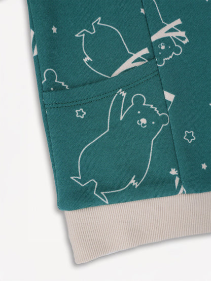 Bear-Print Sweatshirt