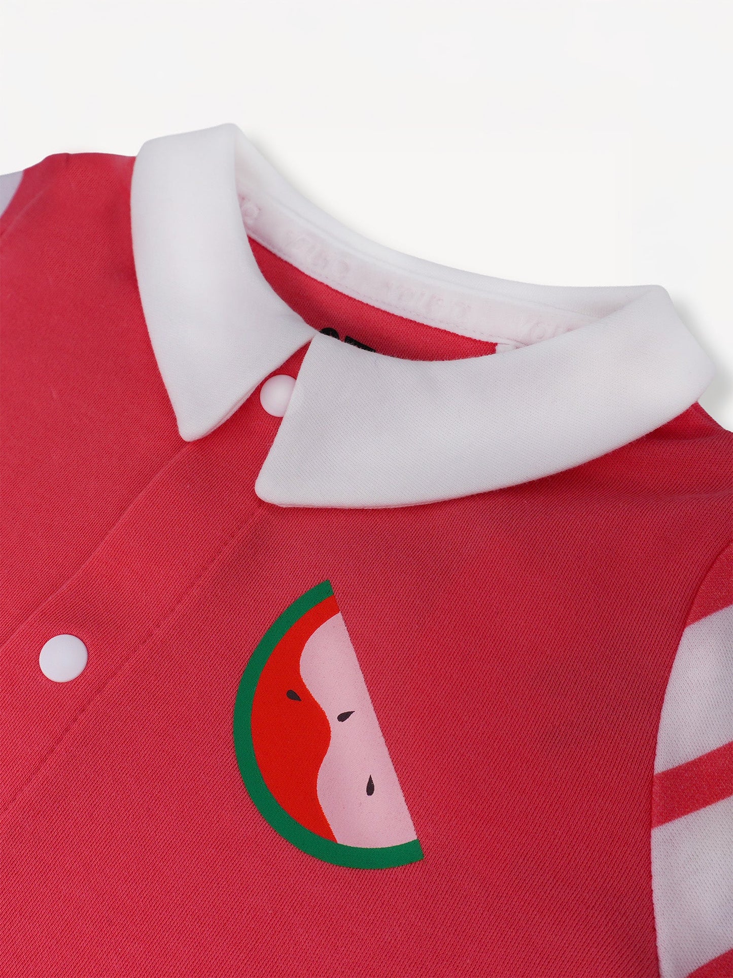 Baby Polo Neck Watermelon Print Romper