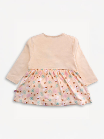 Angel-Print Dress