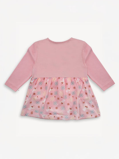 Angel-Print Dress