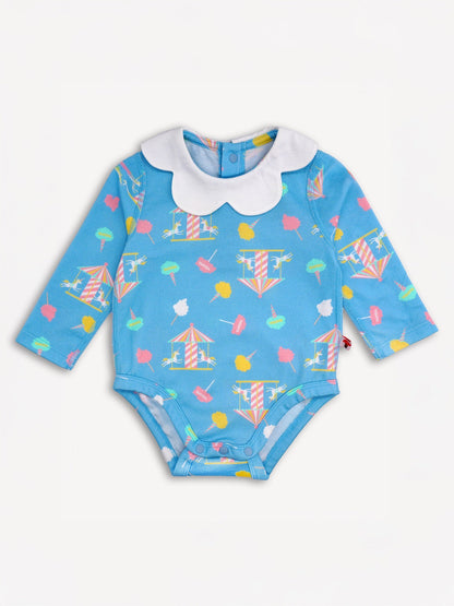 Unicorn-Print Bodysuit