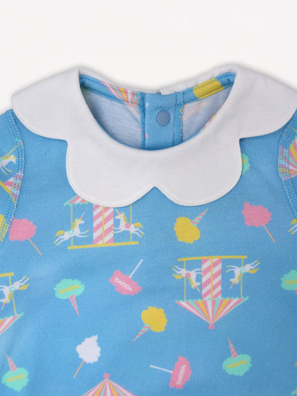 Unicorn-Print Bodysuit