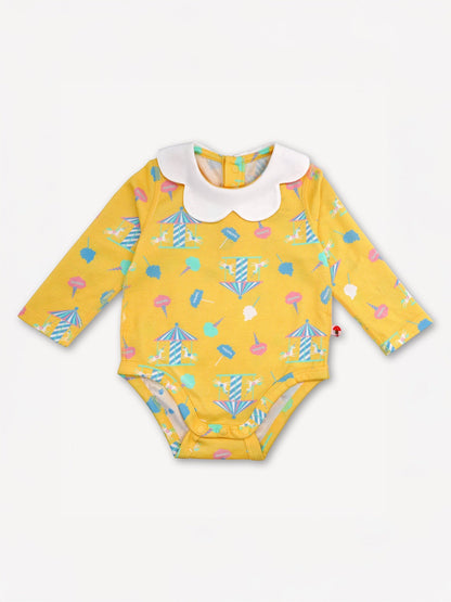 Unicorn-Print Bodysuit