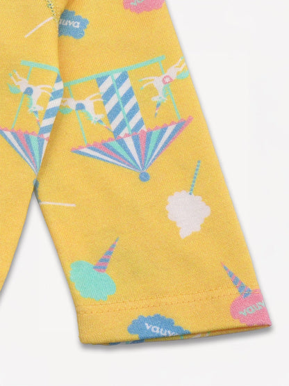 Unicorn-Print Bodysuit