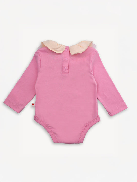 Nutcracker-Print Long Sleeve Bodysuit