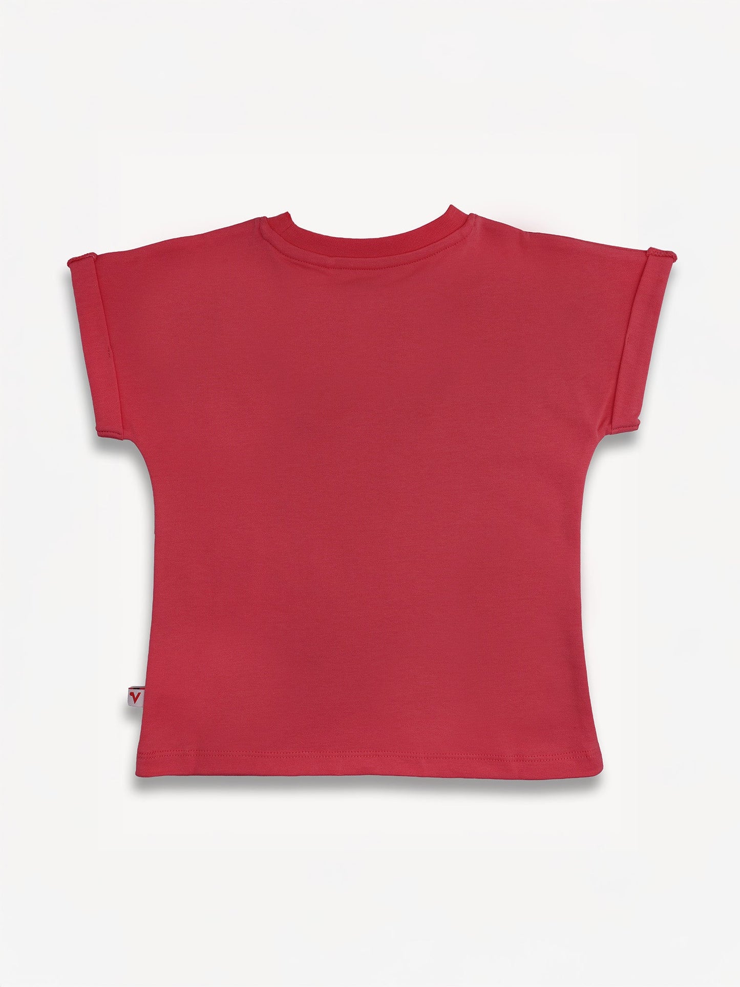 Kid Cap Sleeve Strawberry Applique Tee