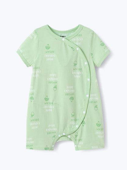 Baby Short Sleeve Romper 2 Pieces Set