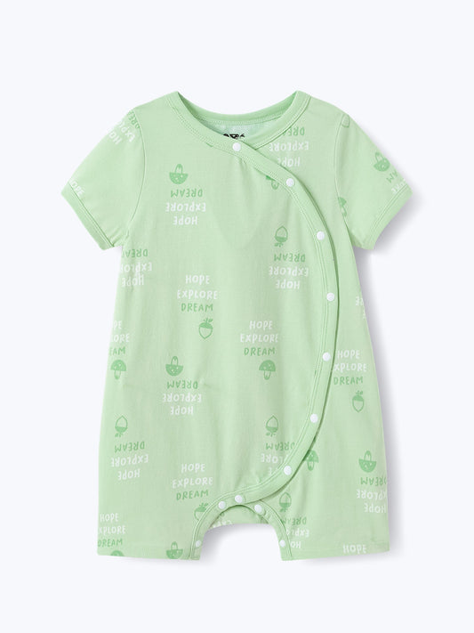 Baby Short Sleeve Romper 2 Pieces Set