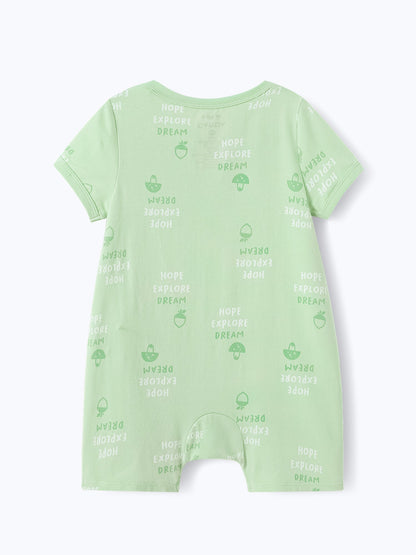 Baby Short Sleeve Romper 2 Pieces Set