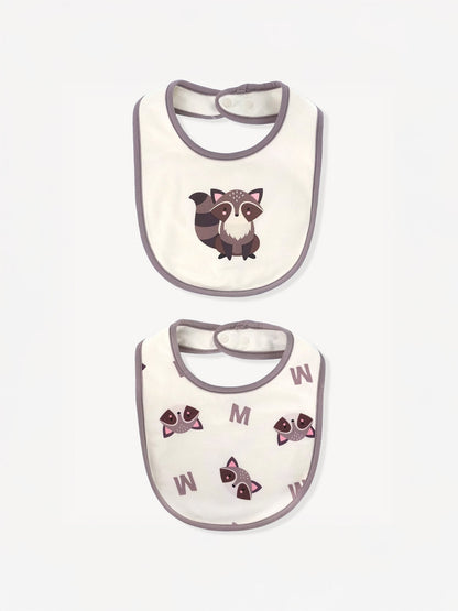 Baby's Romper And Bib Set