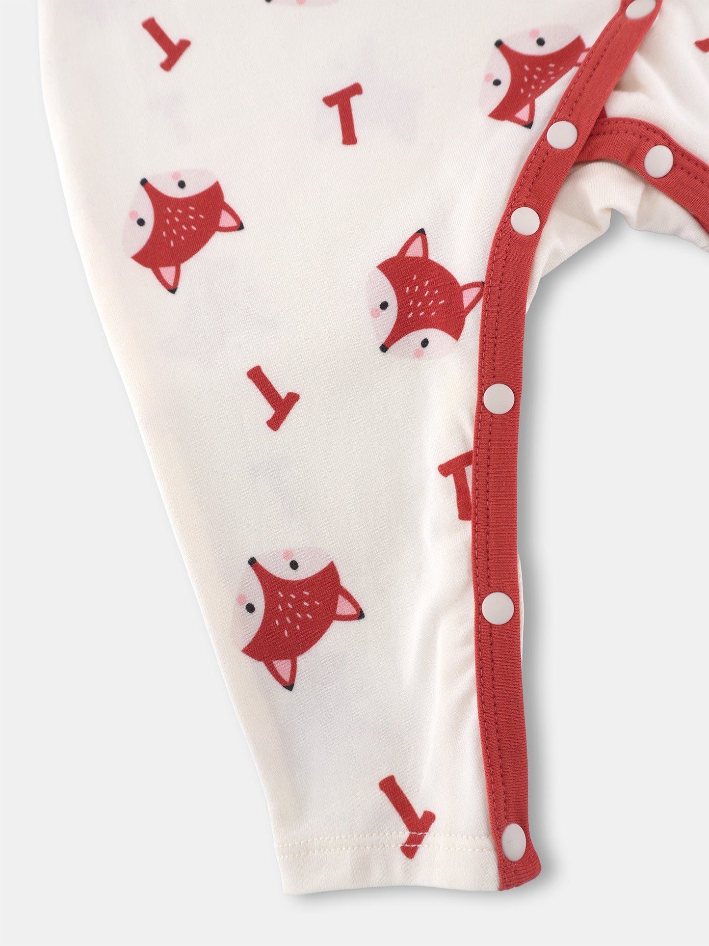 Baby's Romper And Bib Set