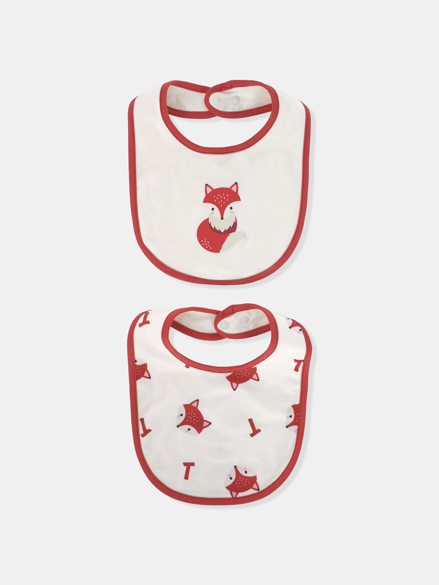 Baby's Romper And Bib Set