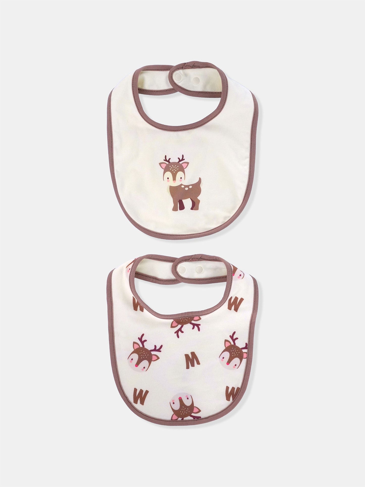 Baby's Romper And Bib Set