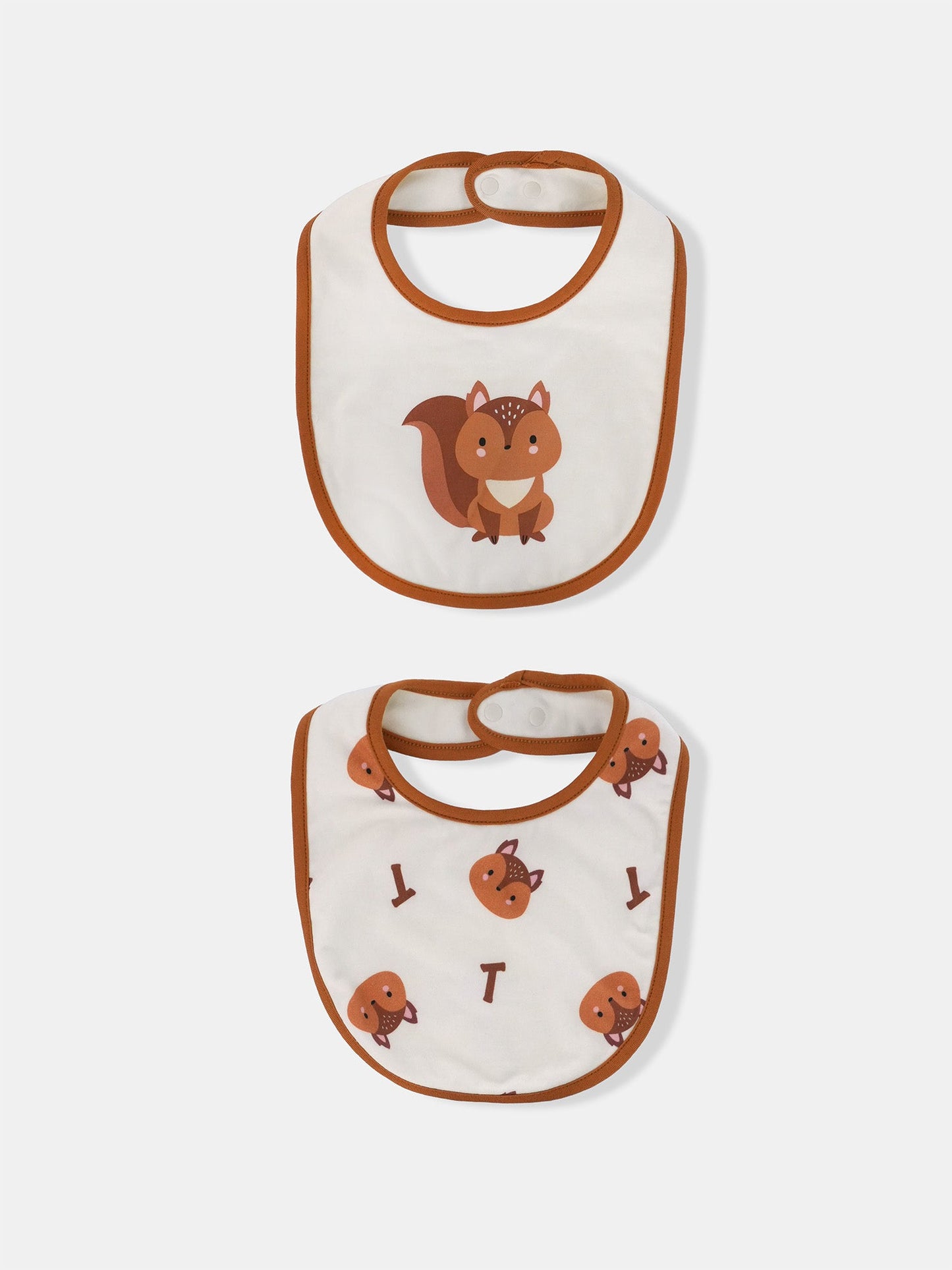 Baby's Romper And Bib Set