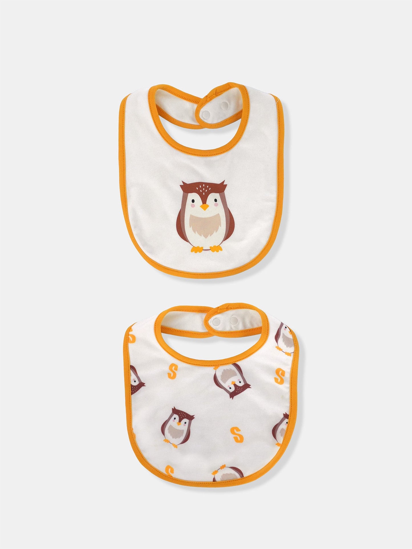 Baby's Romper And Bib Set