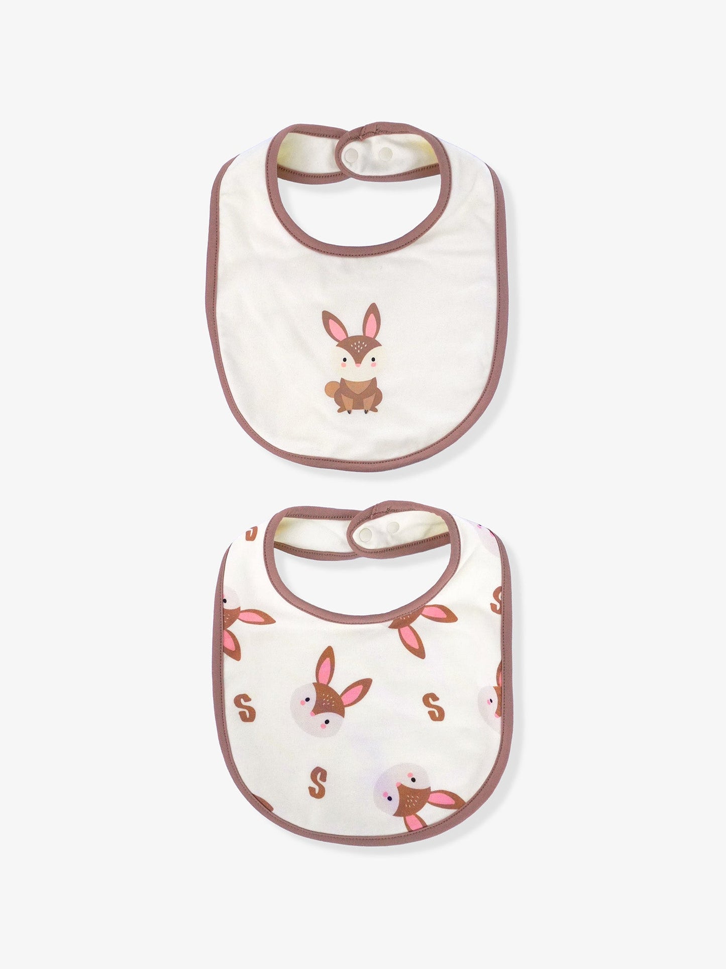 Baby's Romper And Bib Set