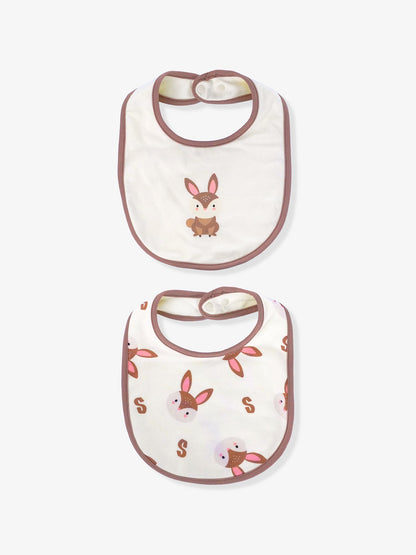 Baby's Romper And Bib Set