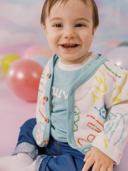 Baby's Allover Cardigan