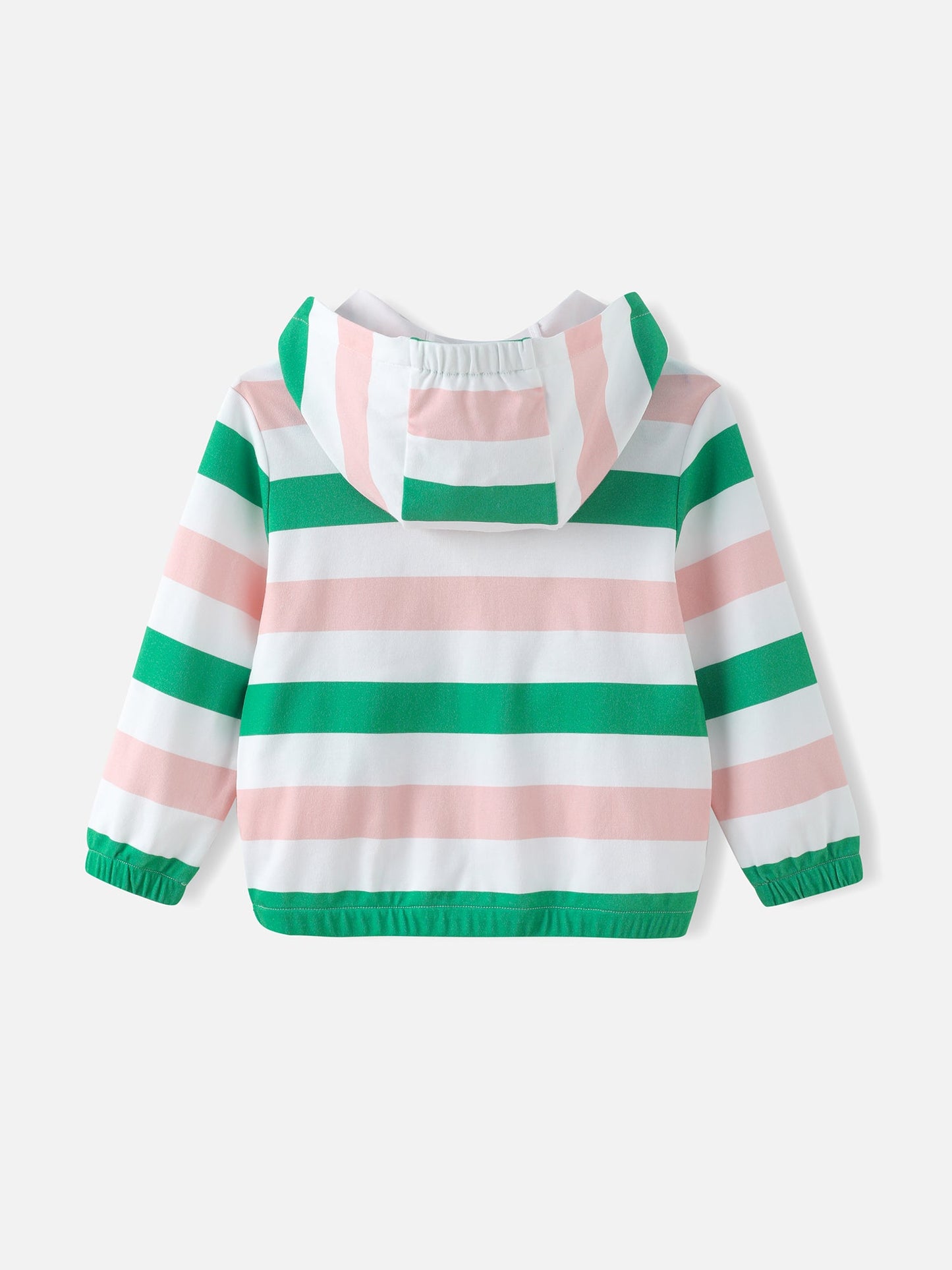 Kids Stripy Hooded Lightweight Jacket