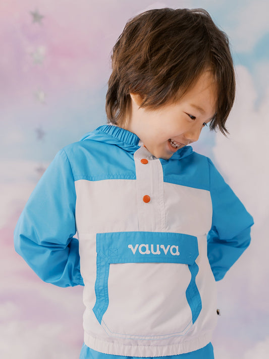 Kids Color Block Pullover Windbreaker