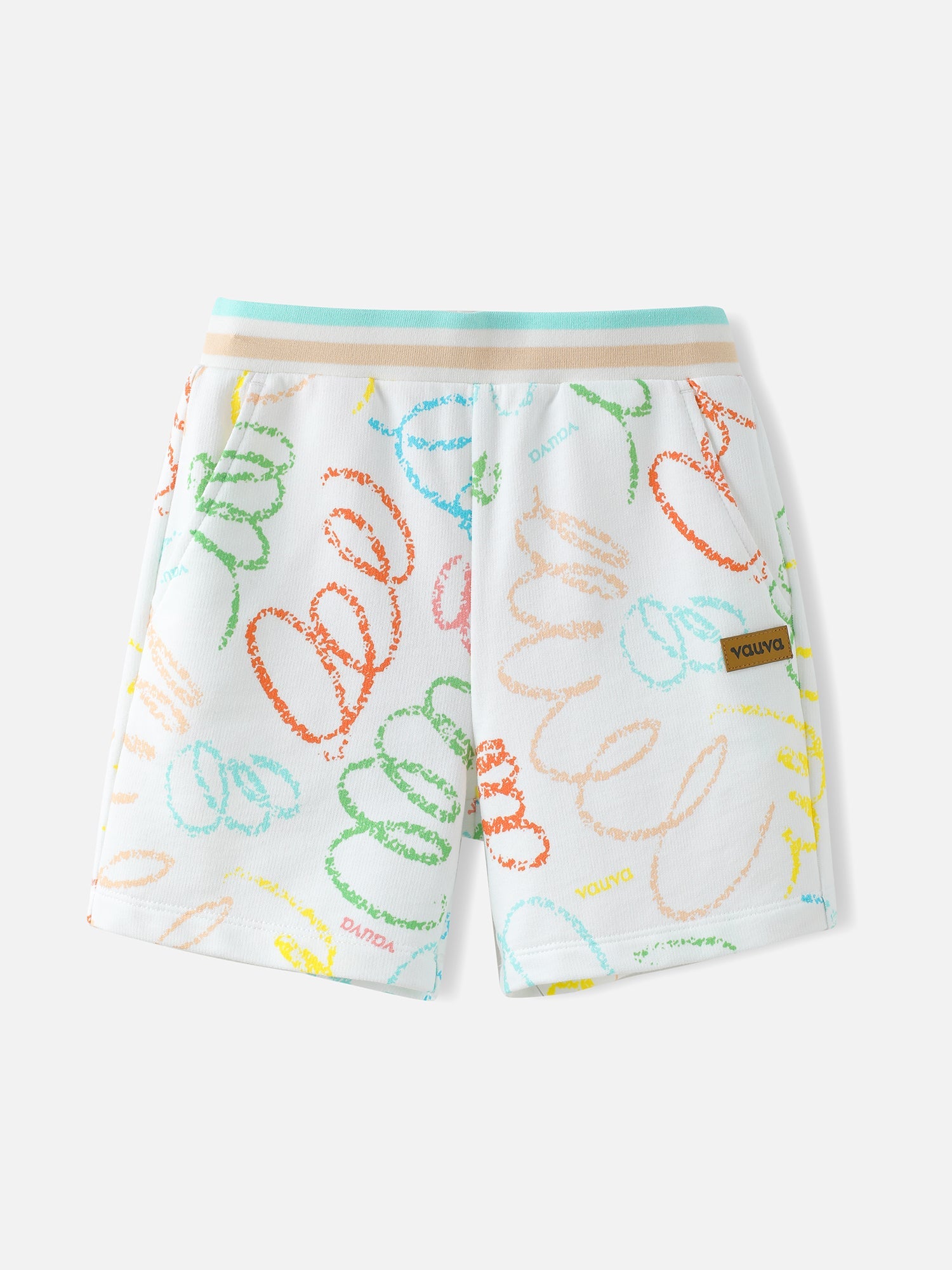 Kids Allover Bermuda Shorts