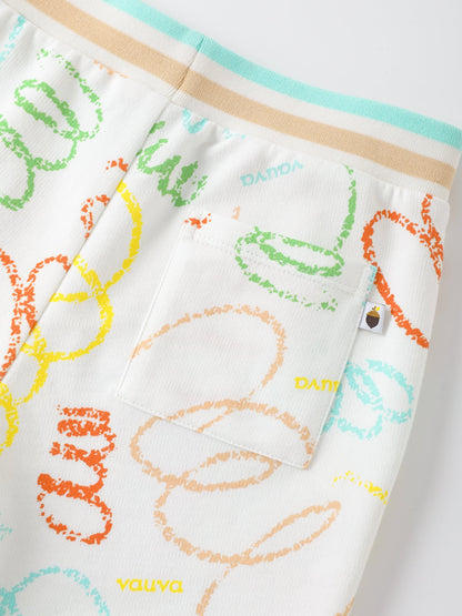 Kids Allover Bermuda Shorts