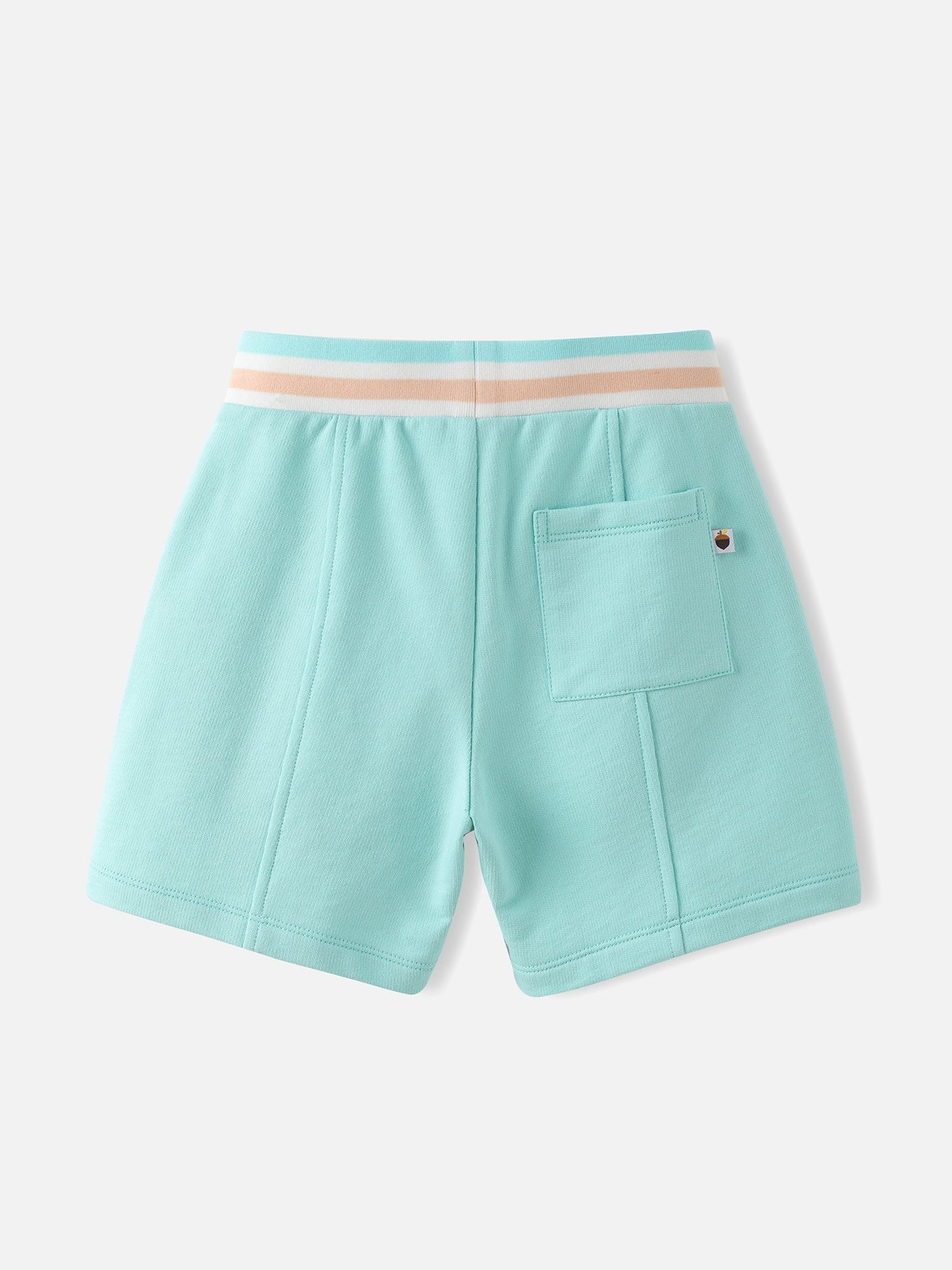 Kids Color Block Bermuda Shorts