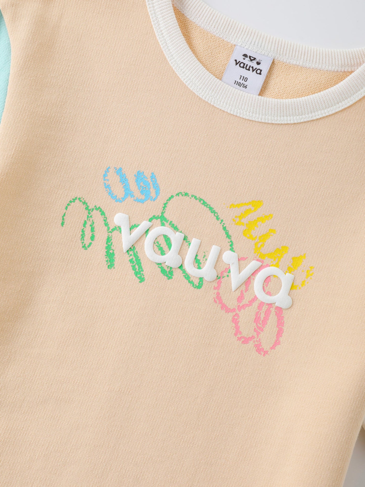Kids Color Block Graphic Tee