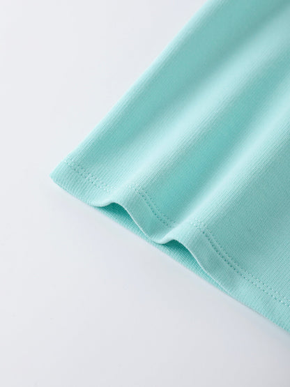 Baby's Color Block Logo Tee