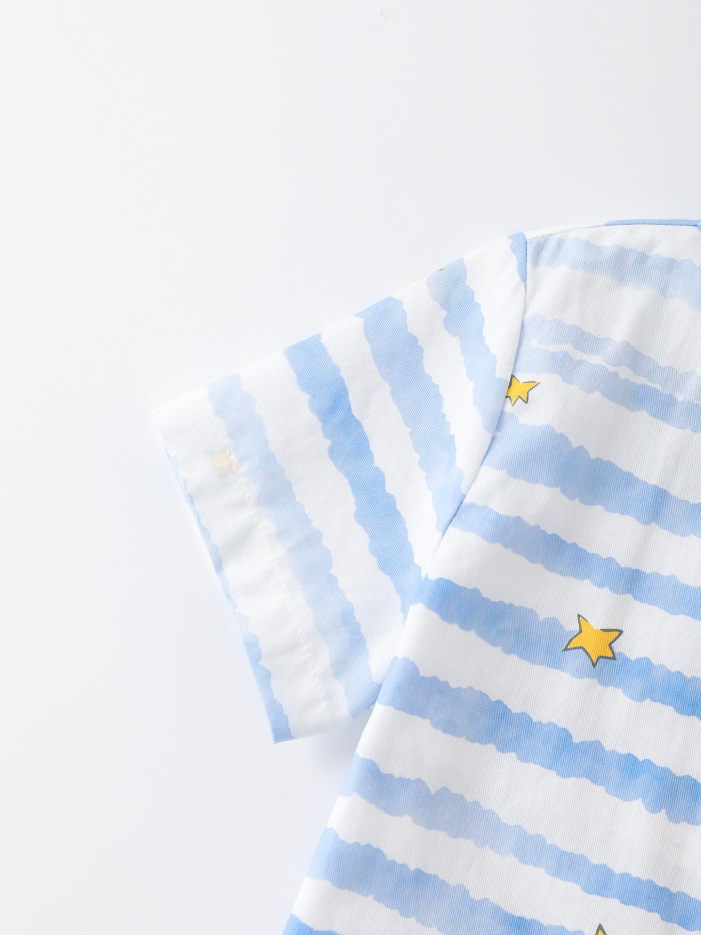 Boys Stripes Short Sleeves Shirt