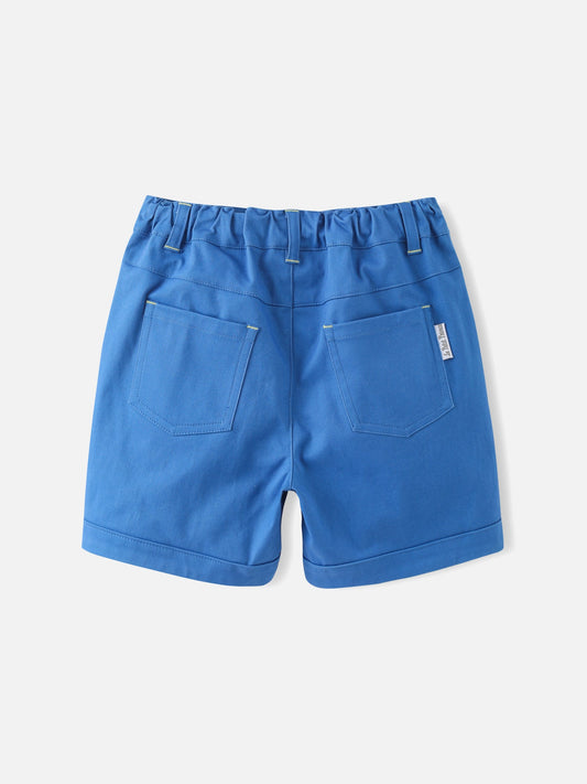 Boys Embroidery Bermuda Shorts