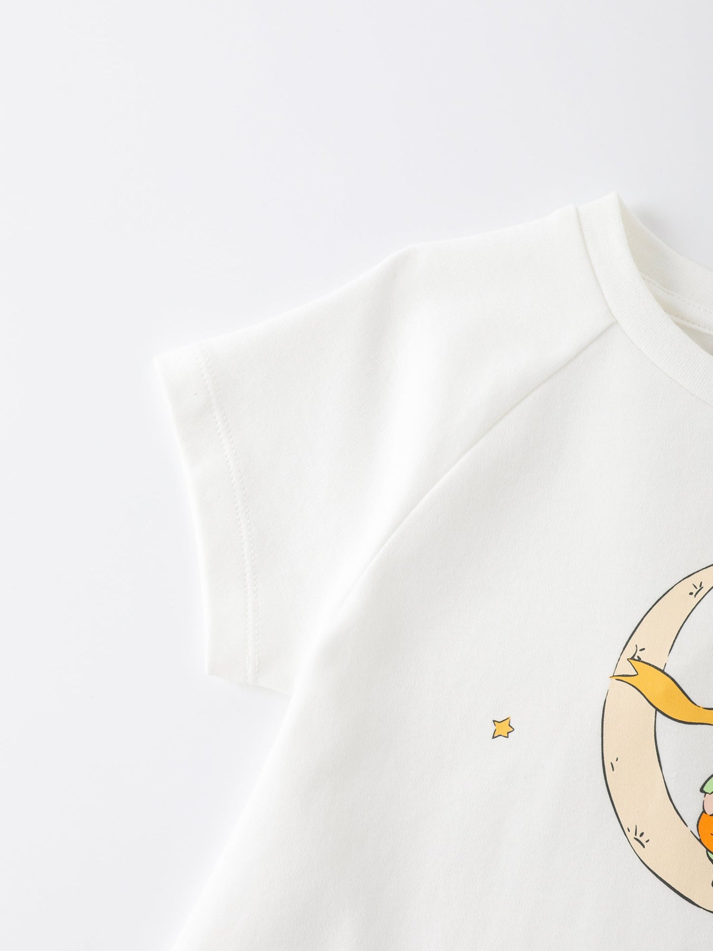 Girls Two Tone Print Dress