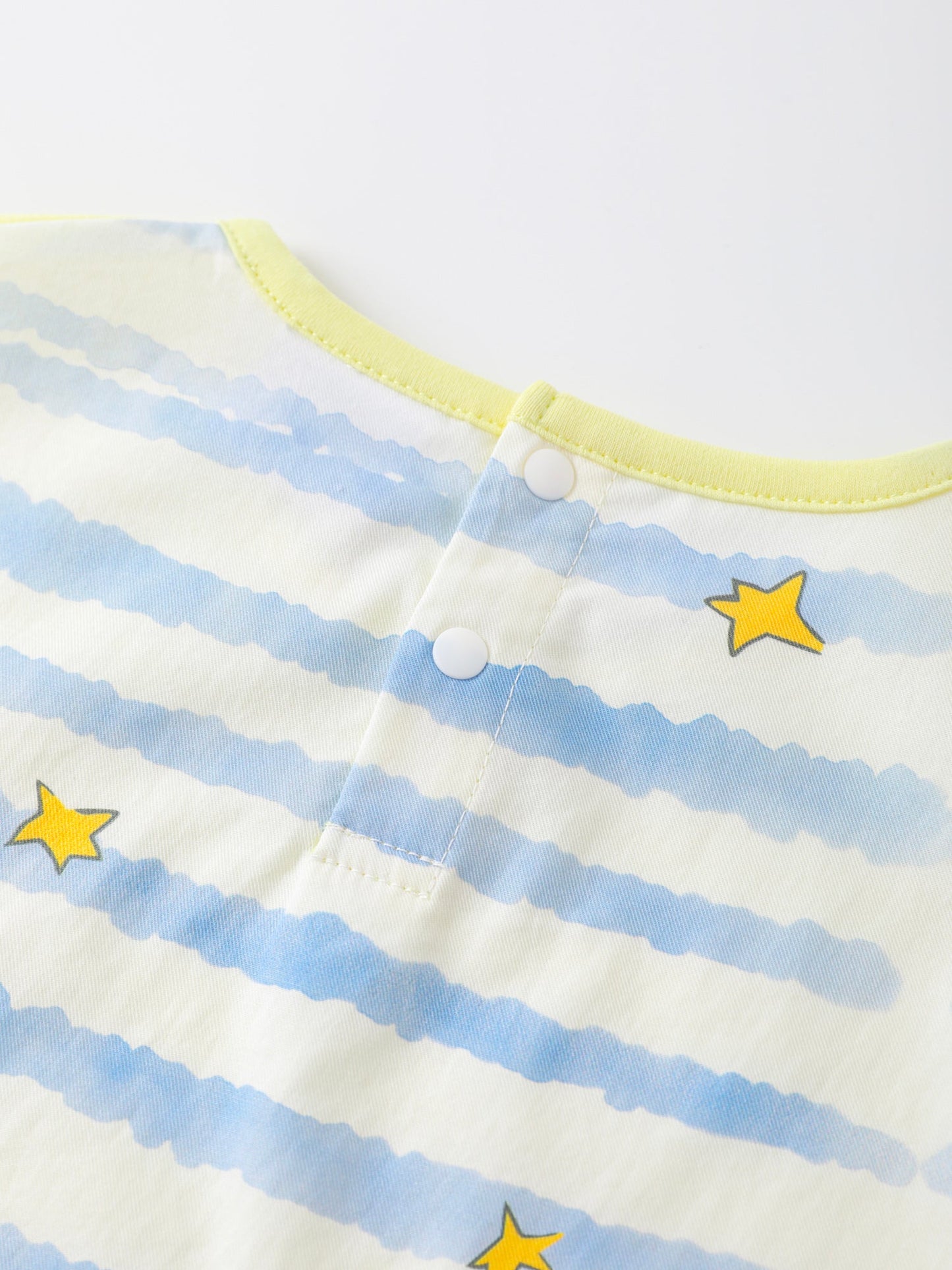 Girls Two Tone Print Tee