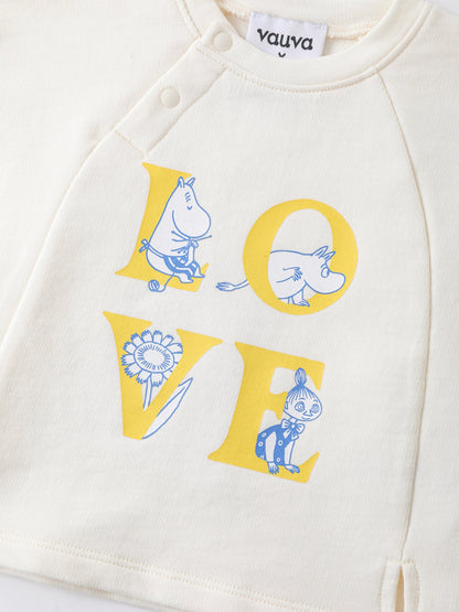 Baby Graphic Short‑Sleeve Sweatshirt