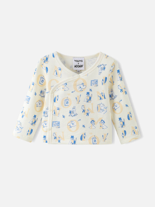 Baby All‑Over Print Long‑Sleeve Top