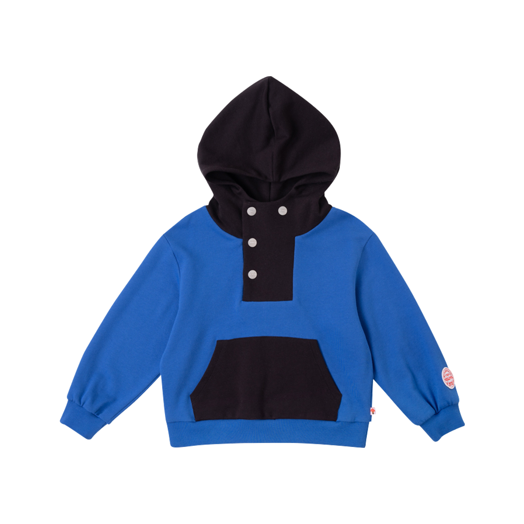 Boys Buttons With Pocket Hoodie
