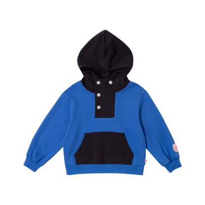 Boys Buttons With Pocket Hoodie