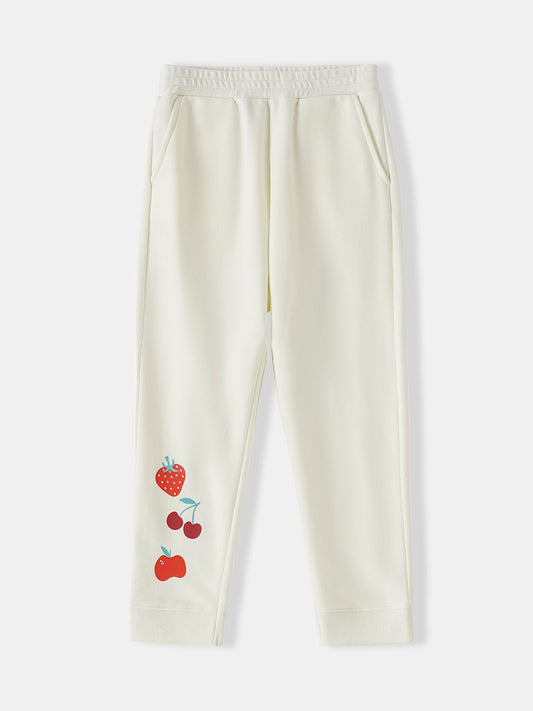 Kid Berries Print Sweatpants