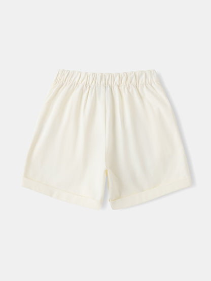 Kid Bunny Embroidery Shorts