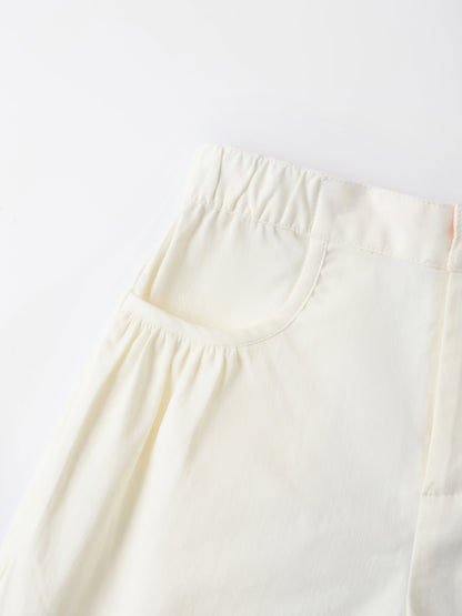 Kid Bunny Embroidery Shorts