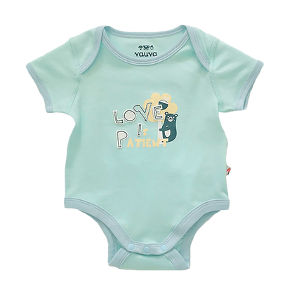 Baby Organic Cotton Romper Set - Bear & Love