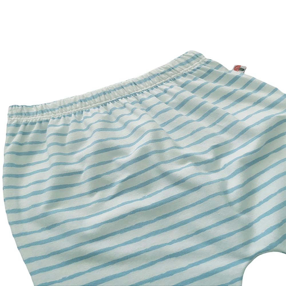 Baby Organic Cotton Stripes Pants