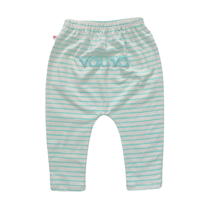 Baby Organic Cotton Stripes Pants