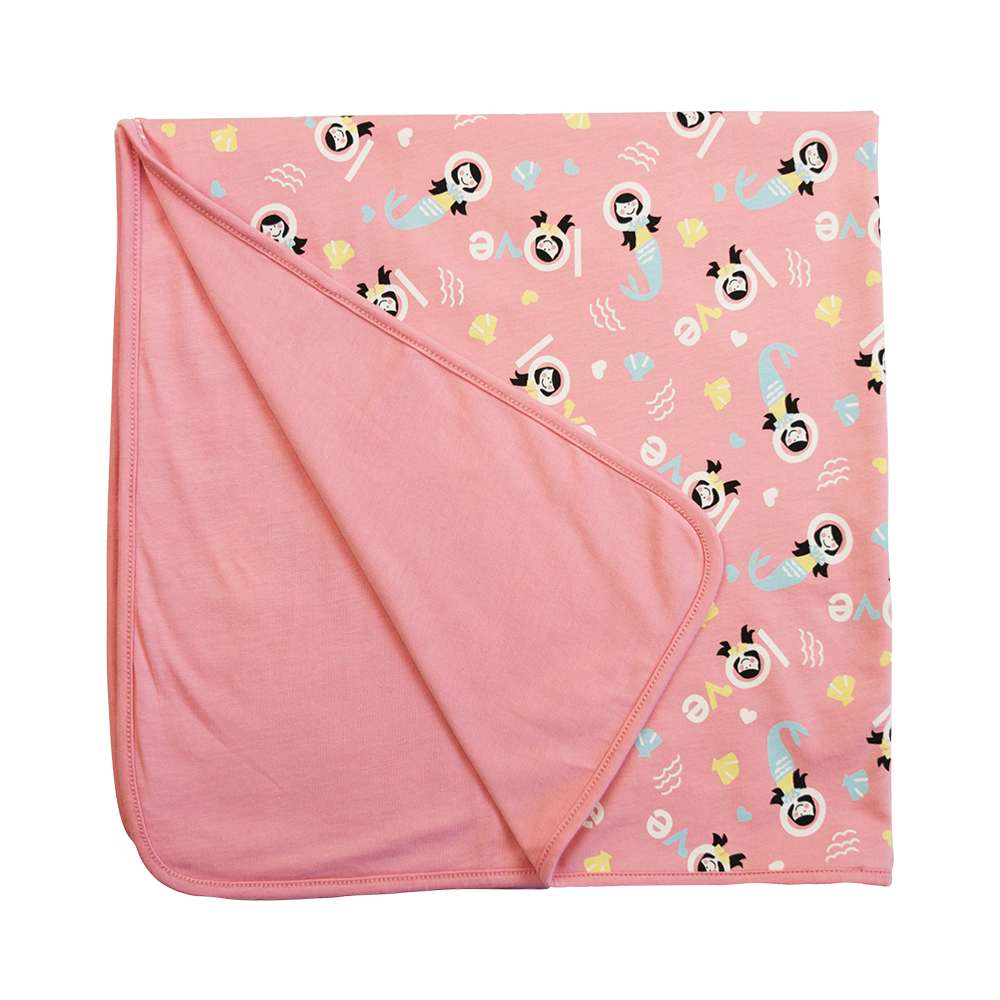 Baby Organic Mermaid Blanket