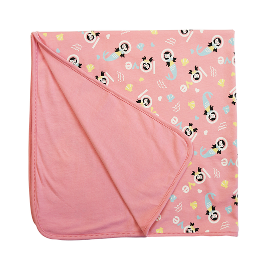 Baby Organic Mermaid Blanket