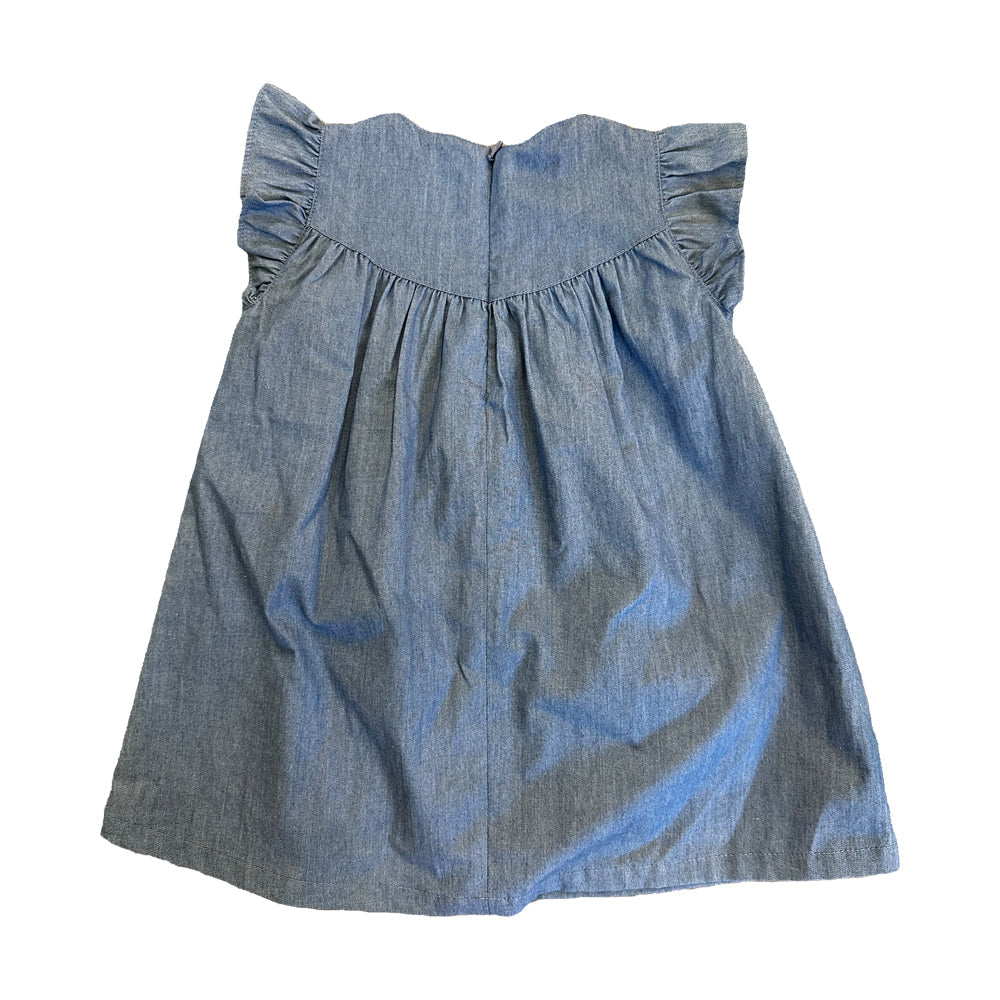 Baby Girls Ruffle Cotton Dress