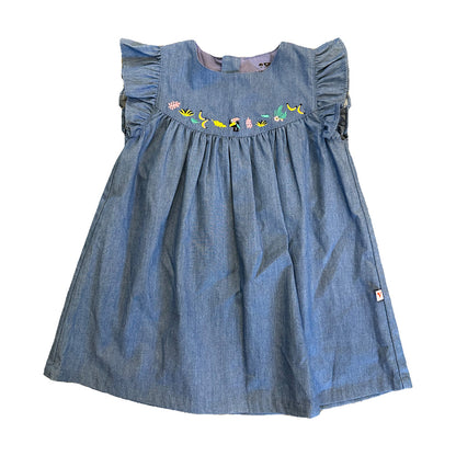 Baby Girls Ruffle Cotton Dress